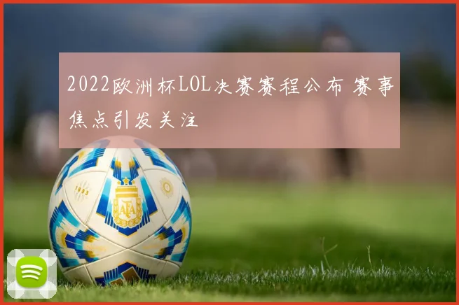 2022欧洲杯LOL决赛赛程公布 赛事焦点引发关注